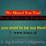 We Missed You Too!We are Back to the Front Line