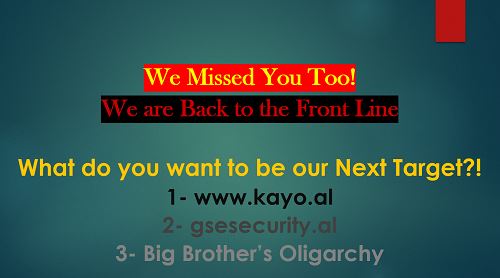 We Missed You Too!We are Back to the Front Line